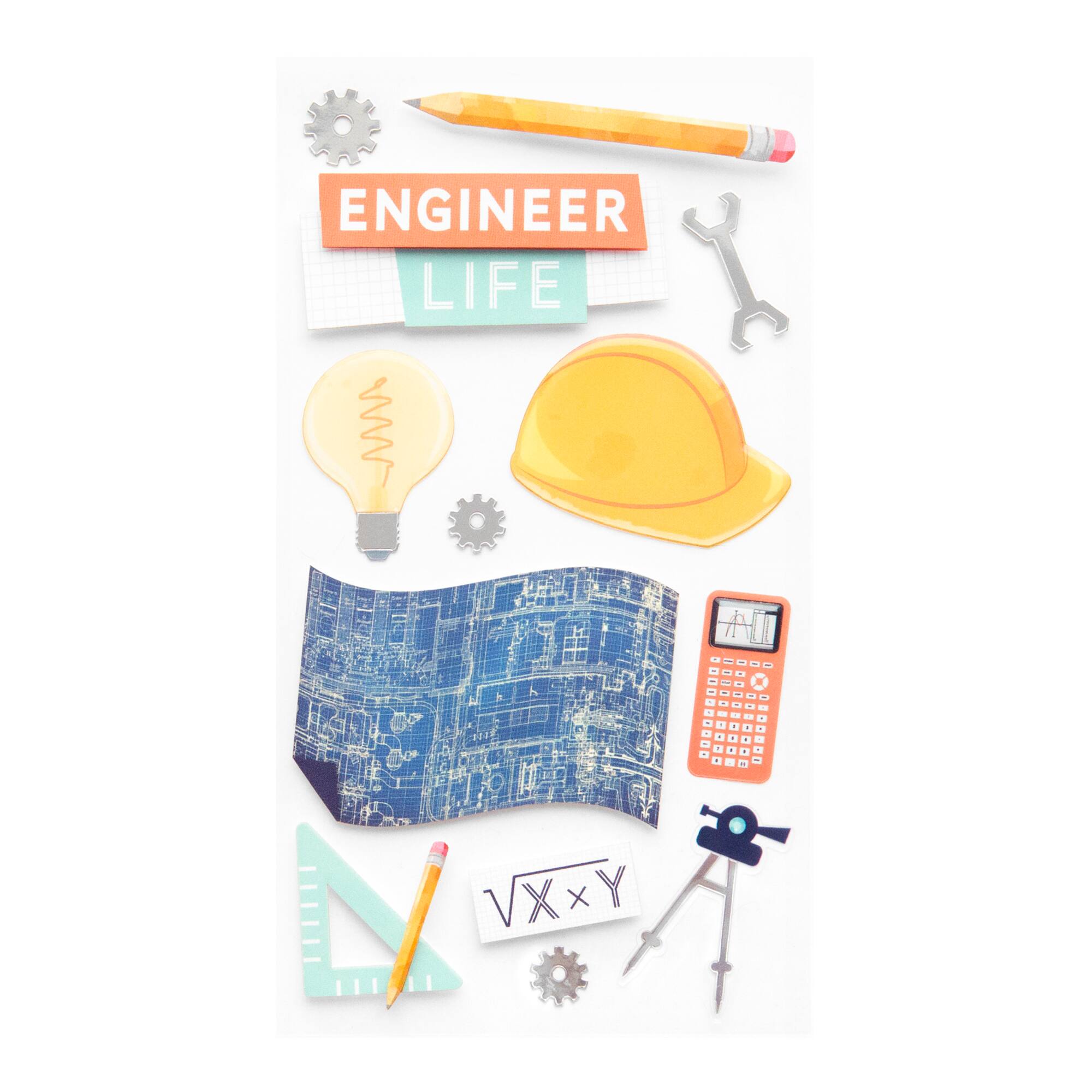 Engineering Dimensional Stickers by Recollections™